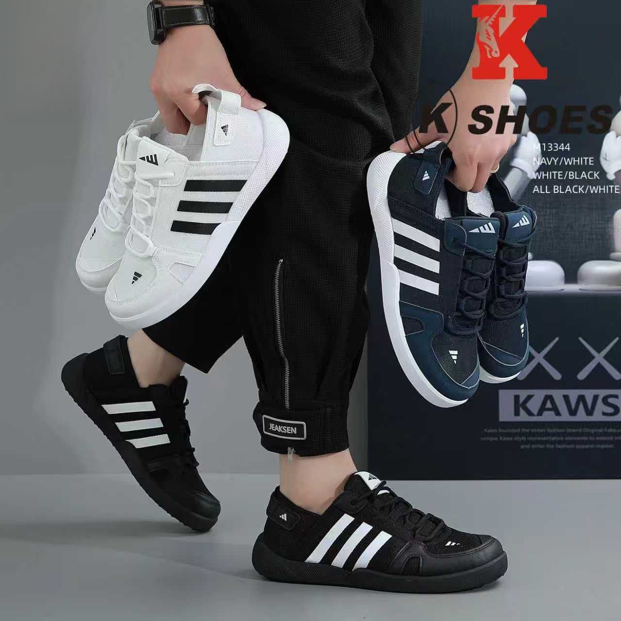 کتونی خارجی وارداتی K SHOES مدل M13344 کفش اسپرت مردانه ونس استایل سبک و راحت سایز 40 تا 45